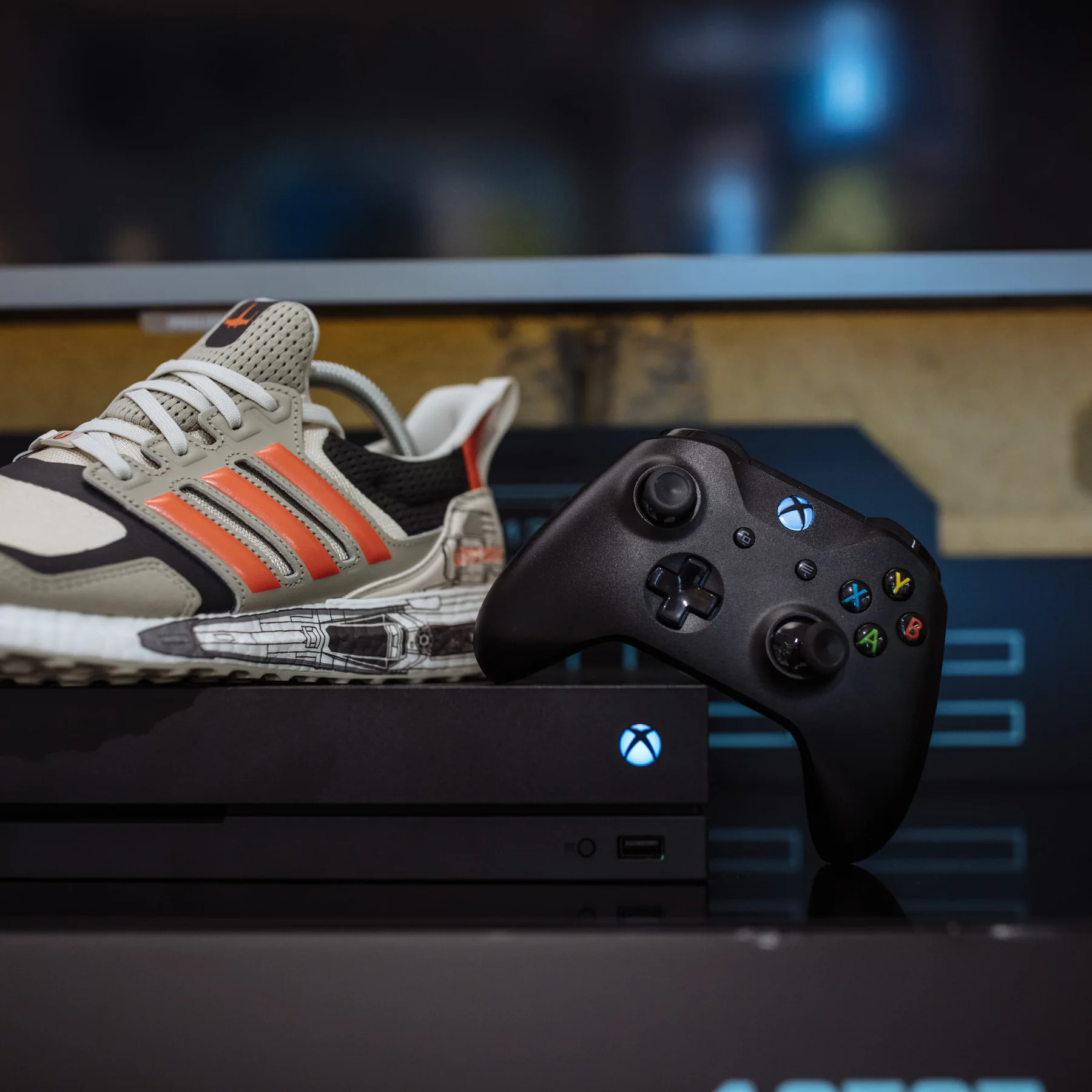 But adidas i konsola Xbox podczas aktywacji w WS2