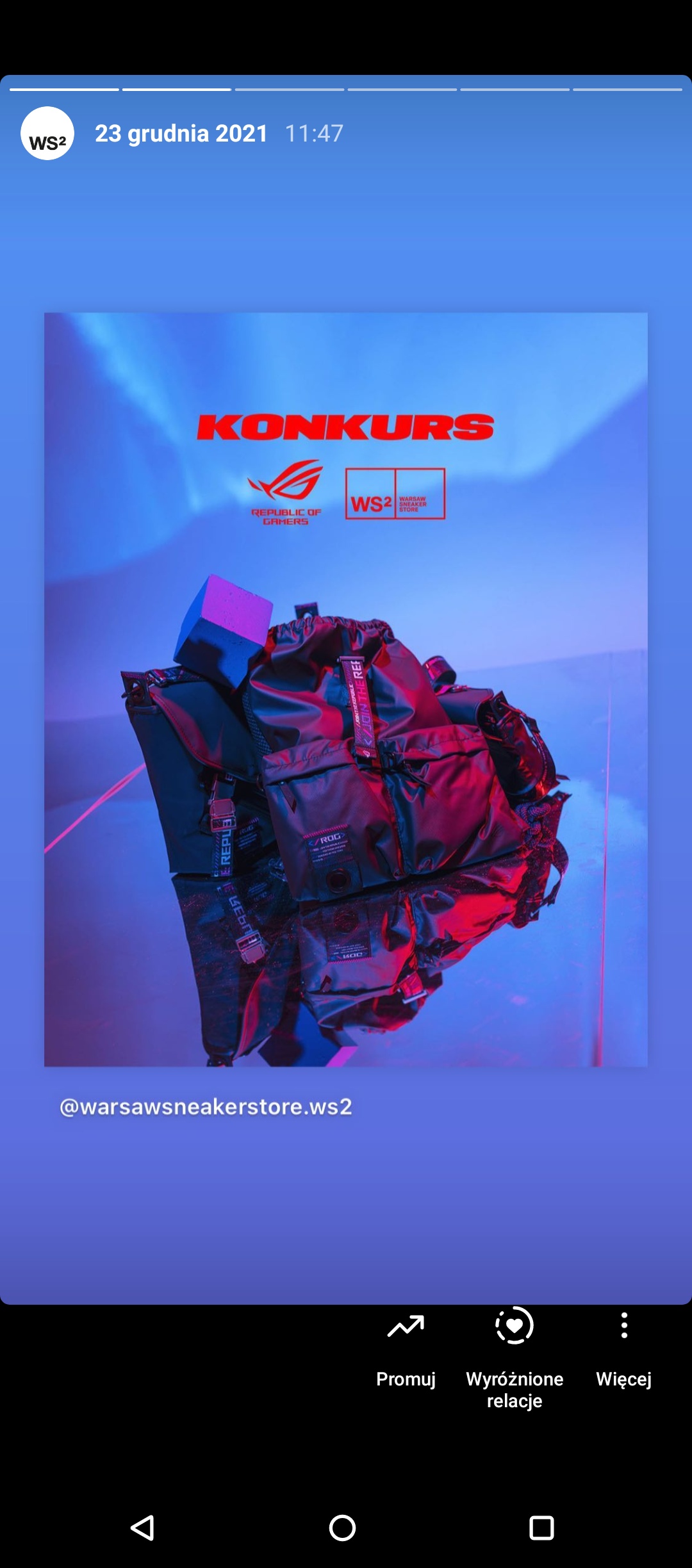 Sesja akcesoriów ASUS ROG Slash