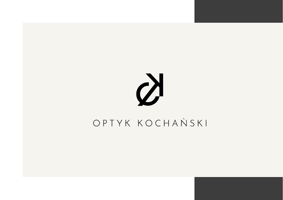 Identyfikacja wizualna Optyk Kochański